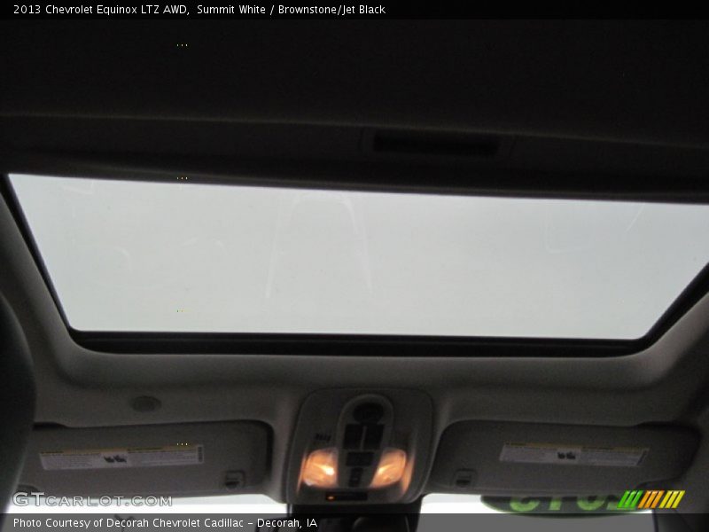 Summit White / Brownstone/Jet Black 2013 Chevrolet Equinox LTZ AWD