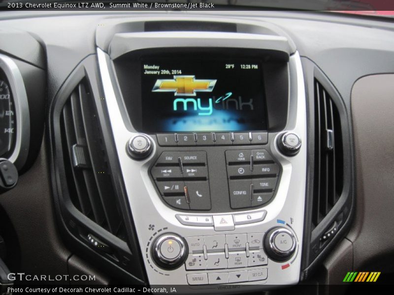 Summit White / Brownstone/Jet Black 2013 Chevrolet Equinox LTZ AWD