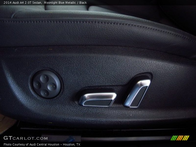 Moonlight Blue Metallic / Black 2014 Audi A4 2.0T Sedan