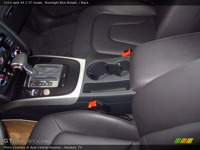 Moonlight Blue Metallic / Black 2014 Audi A4 2.0T Sedan