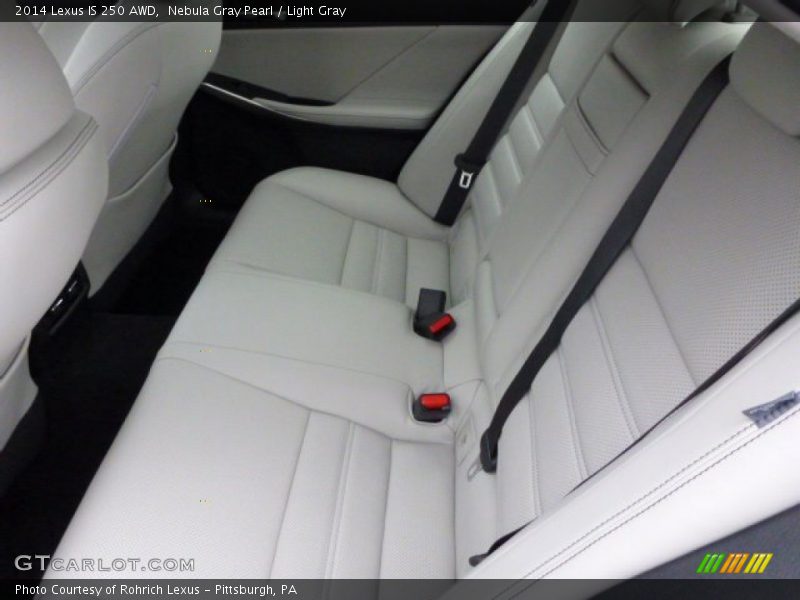 Nebula Gray Pearl / Light Gray 2014 Lexus IS 250 AWD