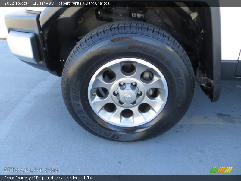 Iceberg White / Dark Charcoal 2012 Toyota FJ Cruiser 4WD