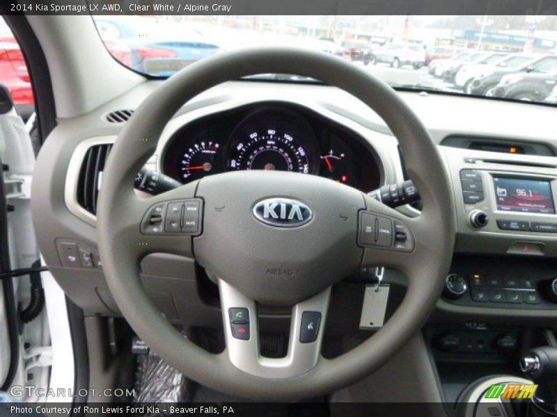  2014 Sportage LX AWD Steering Wheel