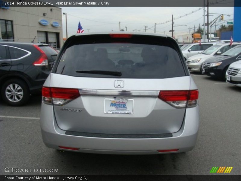 Alabaster Silver Metallic / Gray 2014 Honda Odyssey EX-L