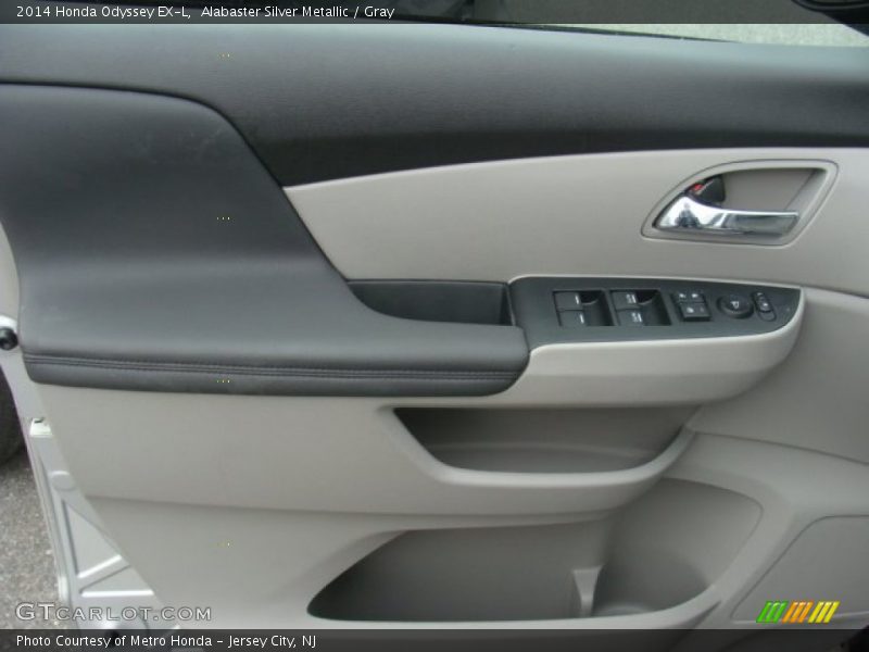 Alabaster Silver Metallic / Gray 2014 Honda Odyssey EX-L