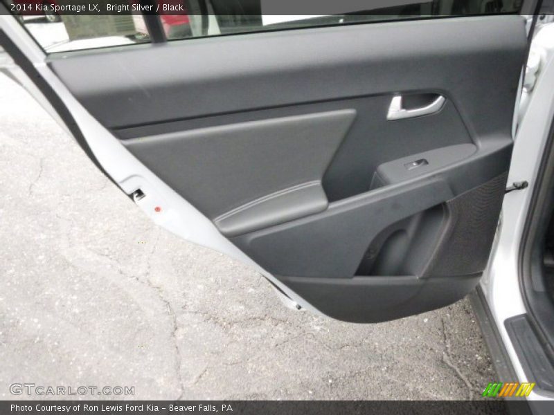 Bright Silver / Black 2014 Kia Sportage LX