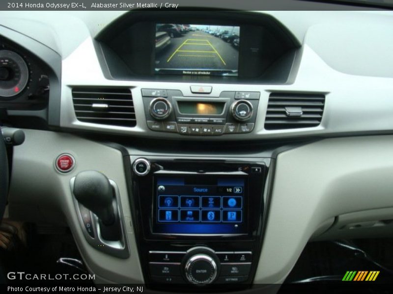 Alabaster Silver Metallic / Gray 2014 Honda Odyssey EX-L