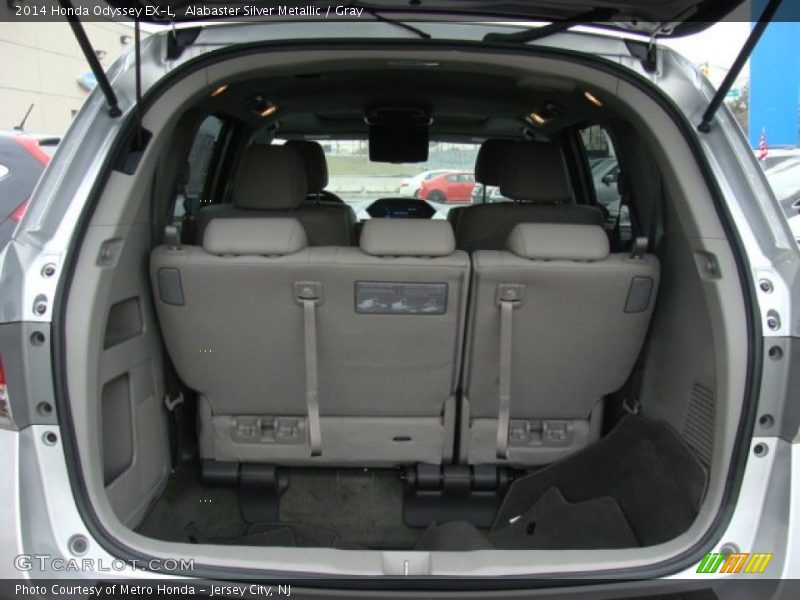Alabaster Silver Metallic / Gray 2014 Honda Odyssey EX-L