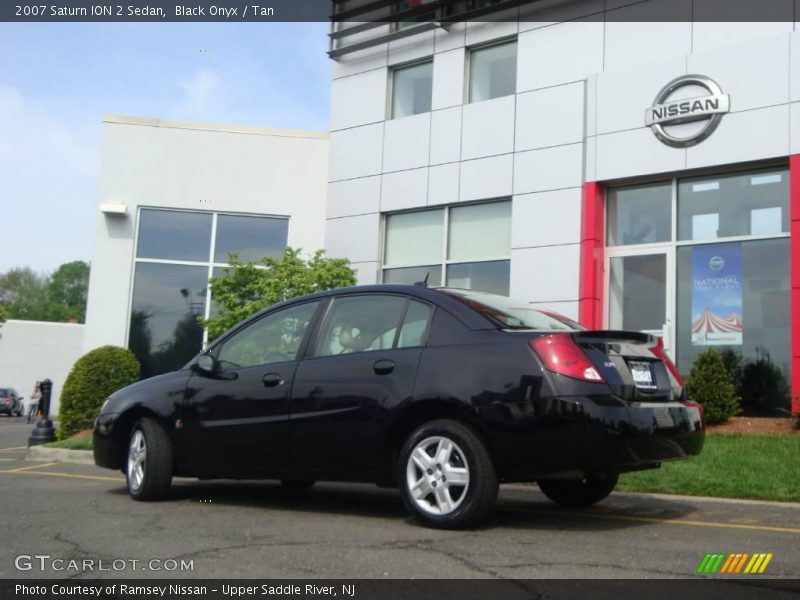 Black Onyx / Tan 2007 Saturn ION 2 Sedan