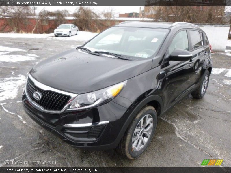 Black Cherry / Alpine Gray 2014 Kia Sportage LX AWD