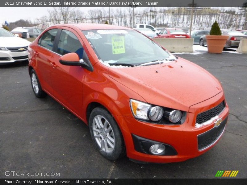 Front 3/4 View of 2013 Sonic LT Sedan