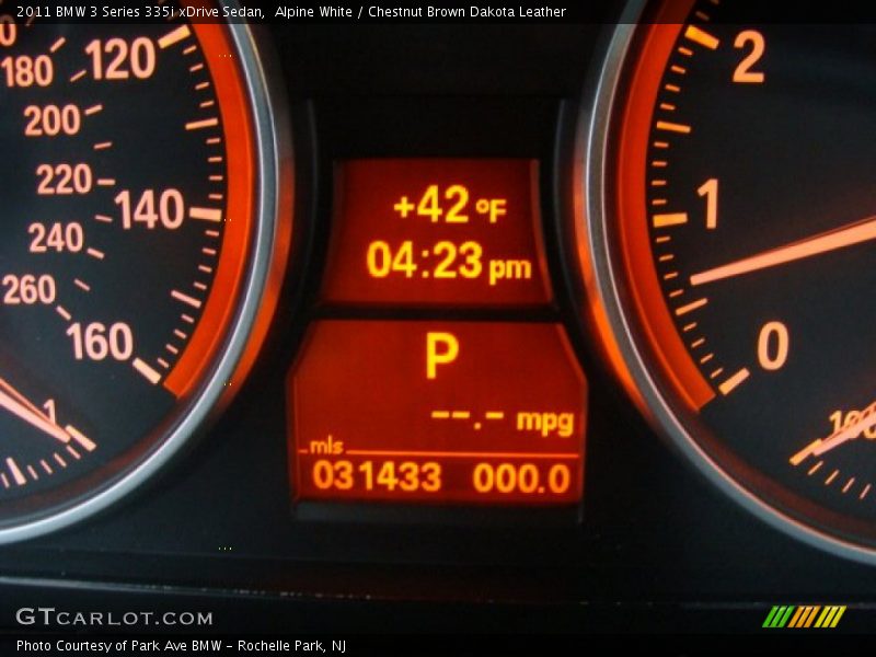 Alpine White / Chestnut Brown Dakota Leather 2011 BMW 3 Series 335i xDrive Sedan