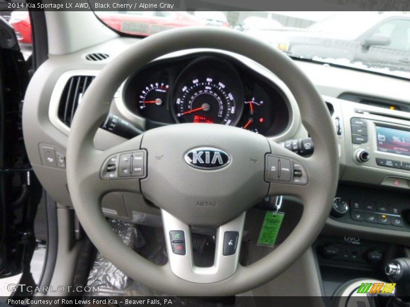  2014 Sportage LX AWD Steering Wheel