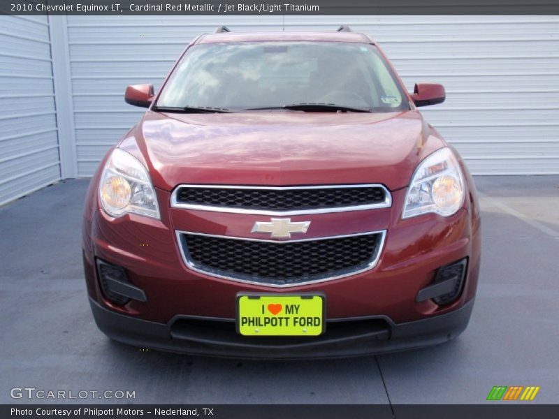Cardinal Red Metallic / Jet Black/Light Titanium 2010 Chevrolet Equinox LT