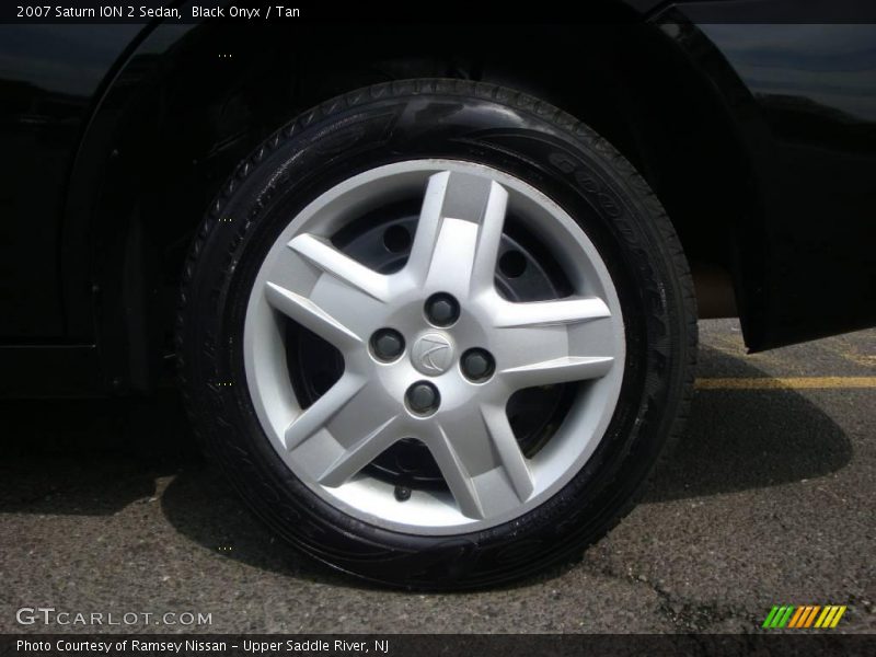 Black Onyx / Tan 2007 Saturn ION 2 Sedan