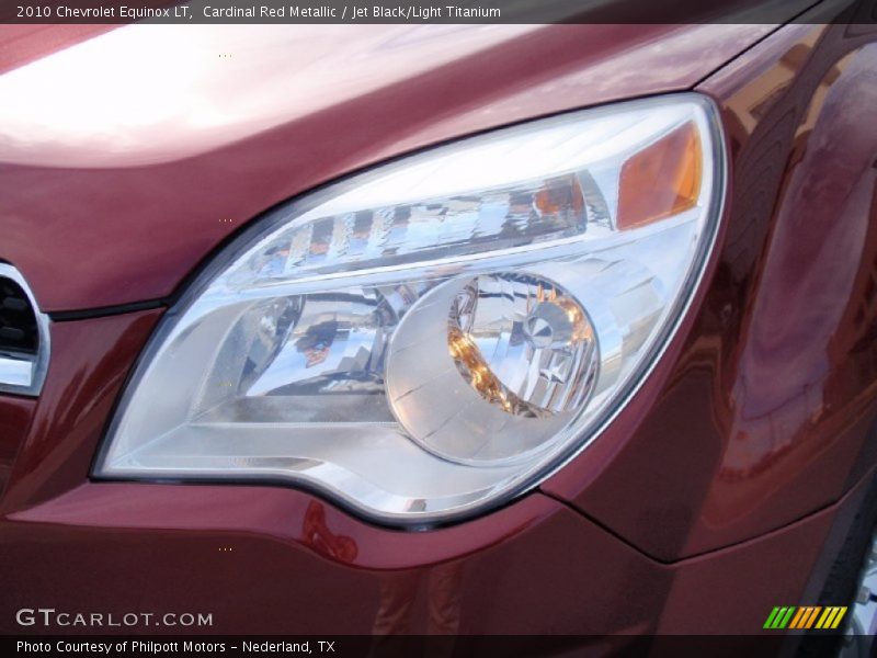 Cardinal Red Metallic / Jet Black/Light Titanium 2010 Chevrolet Equinox LT