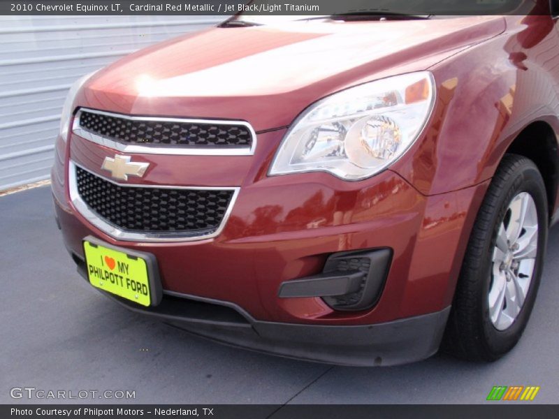 Cardinal Red Metallic / Jet Black/Light Titanium 2010 Chevrolet Equinox LT