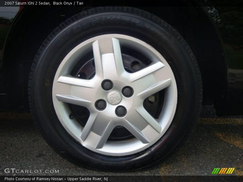 Black Onyx / Tan 2007 Saturn ION 2 Sedan