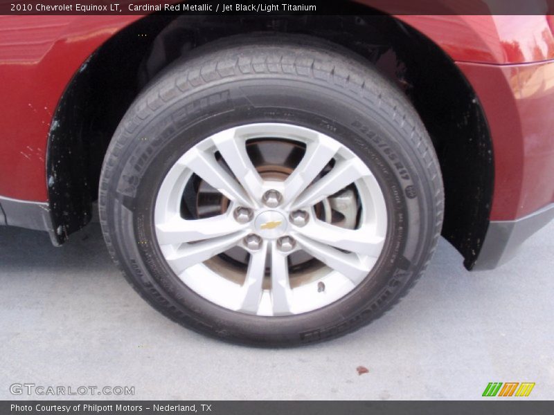 Cardinal Red Metallic / Jet Black/Light Titanium 2010 Chevrolet Equinox LT