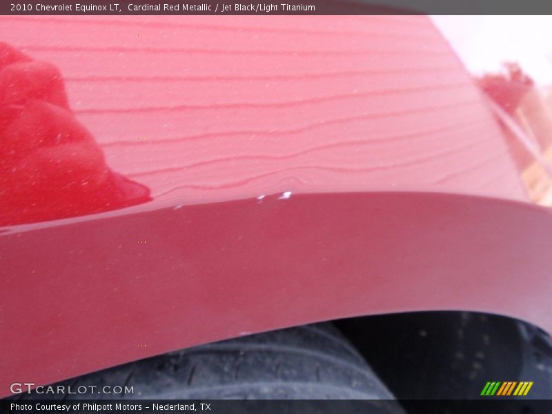 Cardinal Red Metallic / Jet Black/Light Titanium 2010 Chevrolet Equinox LT