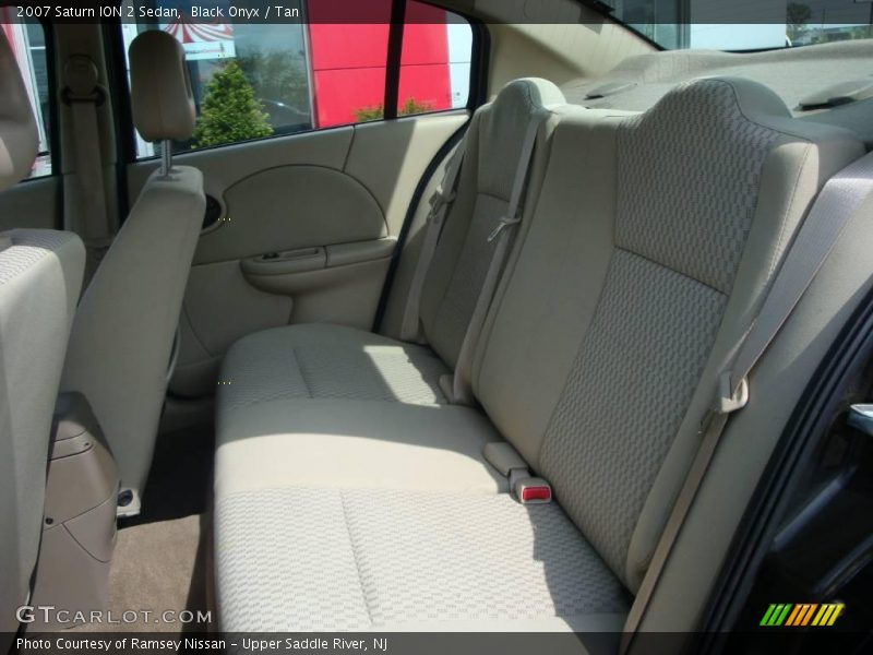 Black Onyx / Tan 2007 Saturn ION 2 Sedan