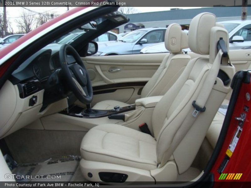 Front Seat of 2011 3 Series 328i Convertible