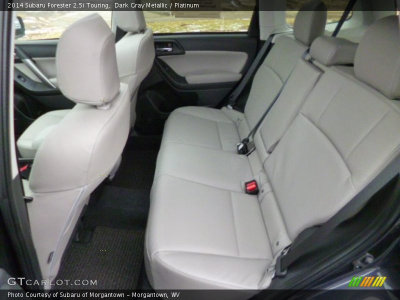 Dark Gray Metallic / Platinum 2014 Subaru Forester 2.5i Touring
