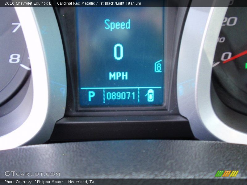 Cardinal Red Metallic / Jet Black/Light Titanium 2010 Chevrolet Equinox LT
