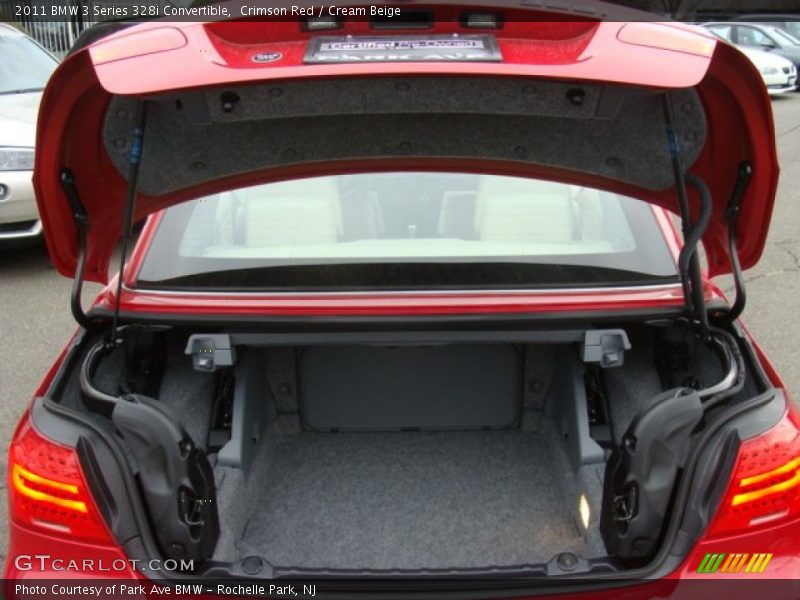  2011 3 Series 328i Convertible Trunk