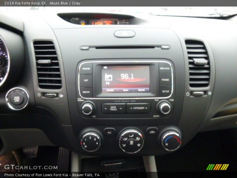 Controls of 2014 Forte Koup EX