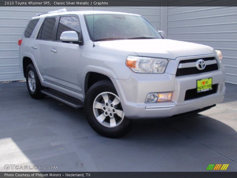Classic Silver Metallic / Graphite 2010 Toyota 4Runner SR5