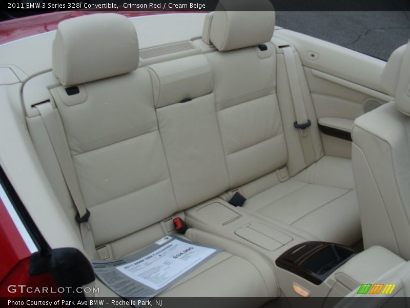Crimson Red / Cream Beige 2011 BMW 3 Series 328i Convertible