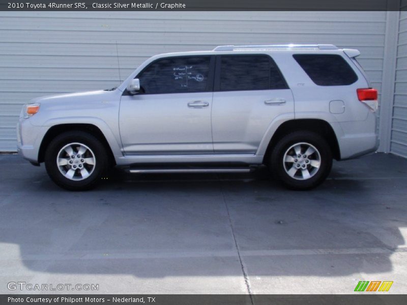 Classic Silver Metallic / Graphite 2010 Toyota 4Runner SR5
