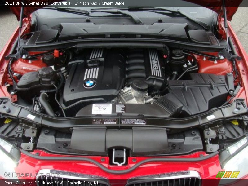  2011 3 Series 328i Convertible Engine - 3.0 Liter DOHC 24-Valve VVT Inline 6 Cylinder