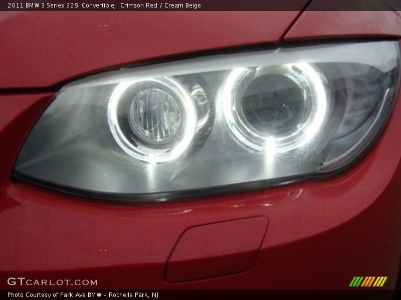 Crimson Red / Cream Beige 2011 BMW 3 Series 328i Convertible