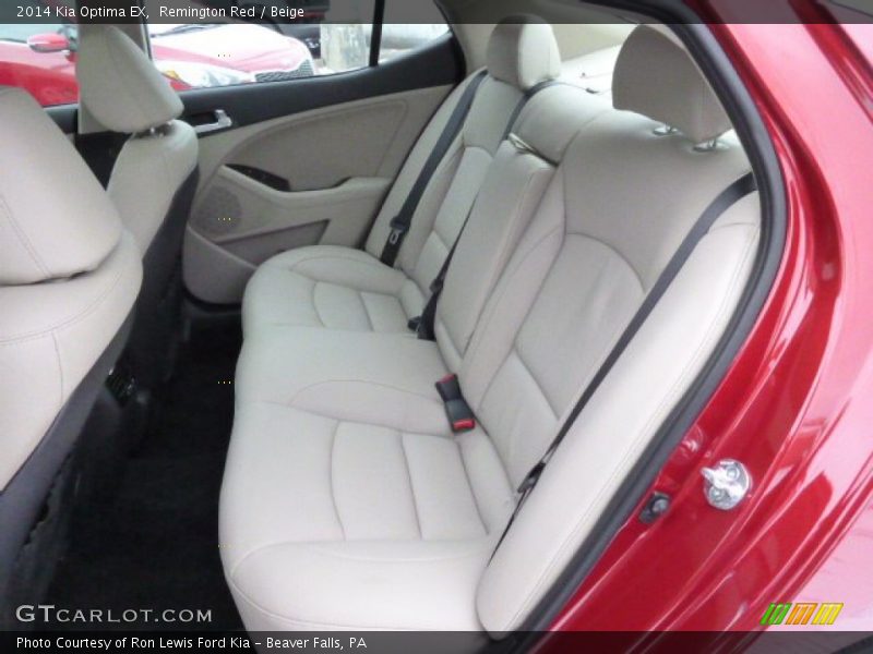 Remington Red / Beige 2014 Kia Optima EX
