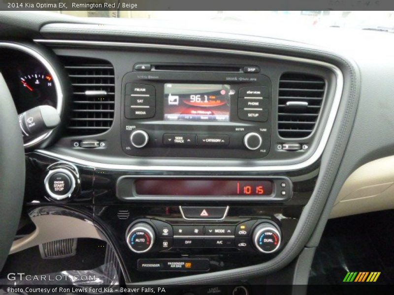 Remington Red / Beige 2014 Kia Optima EX