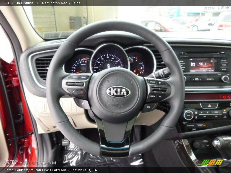  2014 Optima EX Steering Wheel