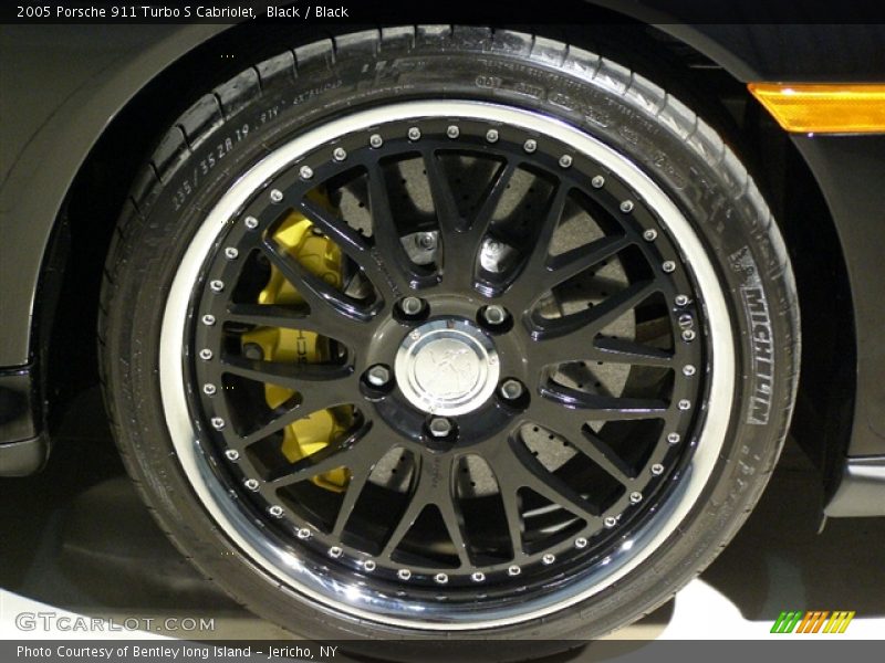 Black / Black 2005 Porsche 911 Turbo S Cabriolet