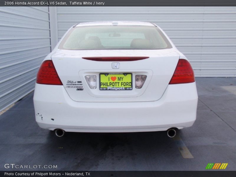 Taffeta White / Ivory 2006 Honda Accord EX-L V6 Sedan