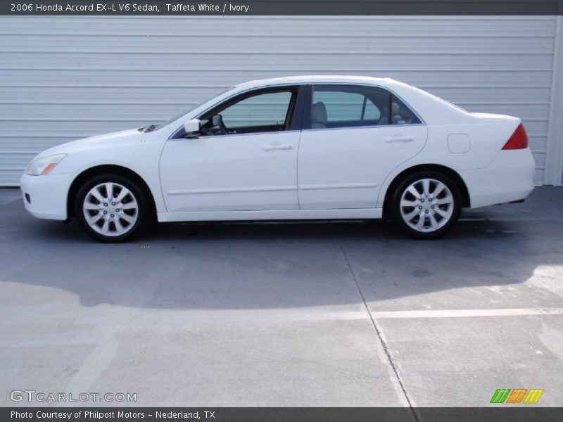 Taffeta White / Ivory 2006 Honda Accord EX-L V6 Sedan