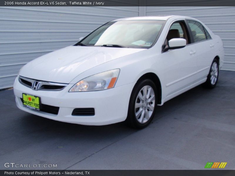 Taffeta White / Ivory 2006 Honda Accord EX-L V6 Sedan