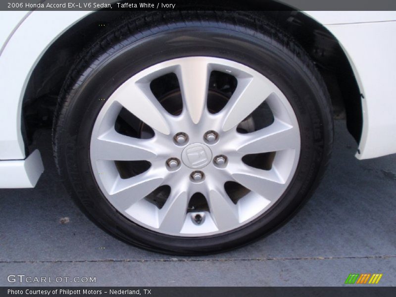 Taffeta White / Ivory 2006 Honda Accord EX-L V6 Sedan
