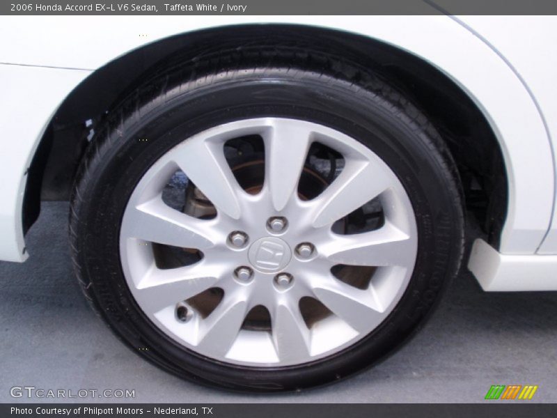 Taffeta White / Ivory 2006 Honda Accord EX-L V6 Sedan