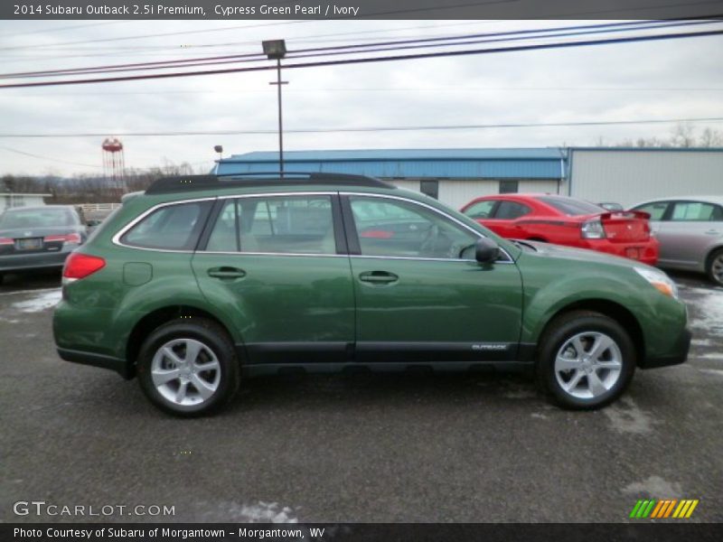  2014 Outback 2.5i Premium Cypress Green Pearl