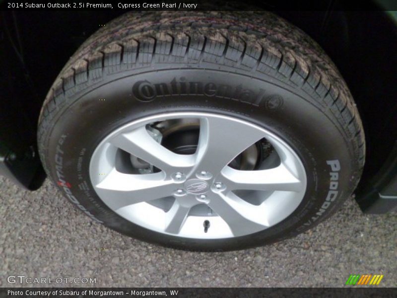  2014 Outback 2.5i Premium Wheel