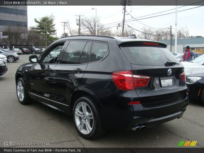 Jet Black / Black 2014 BMW X3 xDrive35i