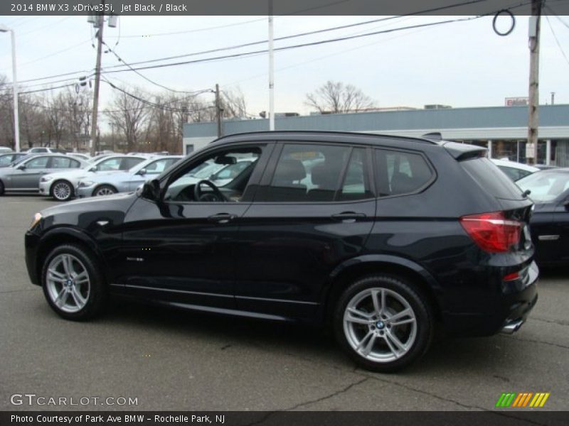 Jet Black / Black 2014 BMW X3 xDrive35i