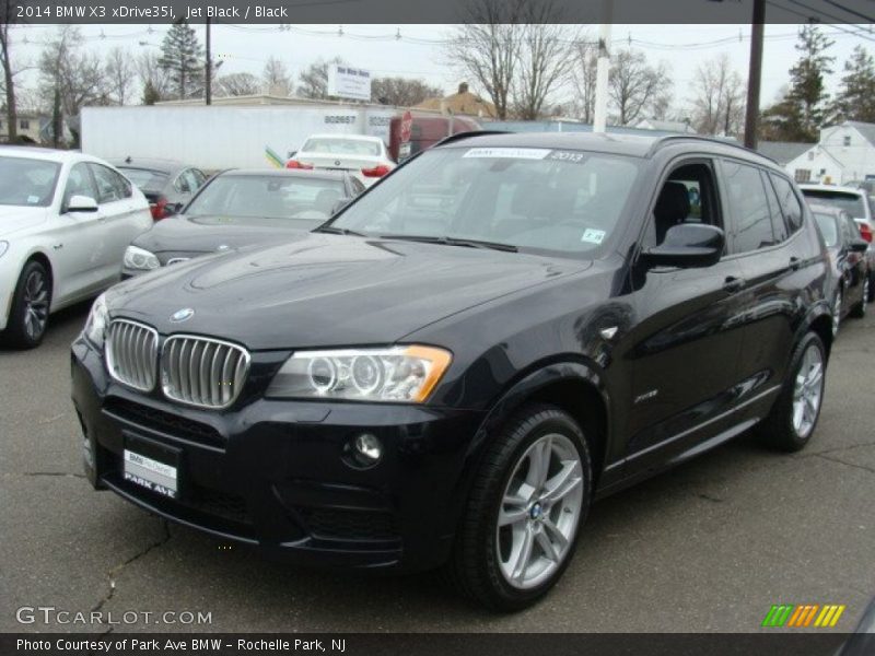 Jet Black / Black 2014 BMW X3 xDrive35i