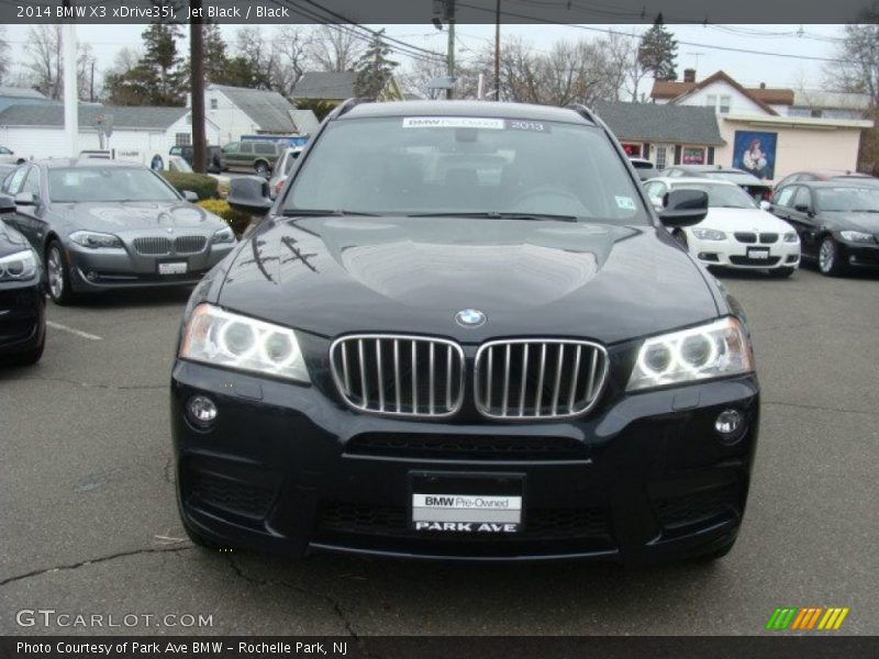 Jet Black / Black 2014 BMW X3 xDrive35i